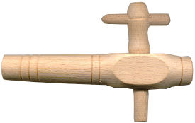  Wooden Barrel Faucets