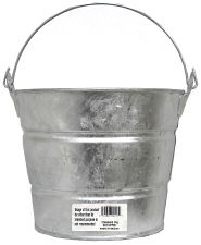 4Qt. Hot Dipped Bucket