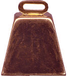 Cow Bell Coppered (Large)