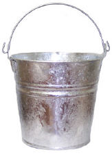 2Qt. Top Handle Hot Dipped Bucket 