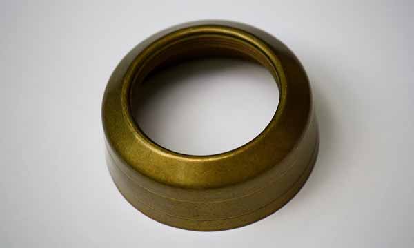 #2 Solid Brass Collar with Antique Finish