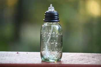 Small Mason Jar Lamp