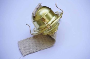 Brass Queen Anne Oil Lamp Burner