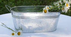 Galvanized Oval Deep Tub