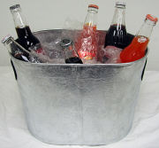 Galvanized Ice Tub