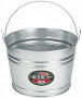 4.25 Gallon Galvanized Steel Pail