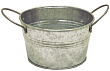 Mini Galvanized Round Tubs