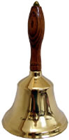 Imprinted Brass Hand Bells