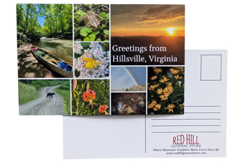 Greetings from Hillsville, Virginia Postcard