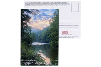 Greetings from Dugspur, Virginia Postcard