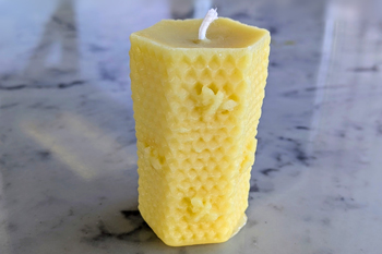 Honeycomb Shape Beeswax Candle