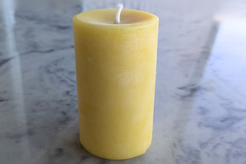 2x3 Cylinder Beeswax Candle