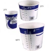 Encore Plastics Touch and Trim Paper Paint Containers