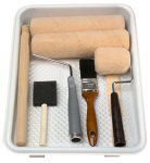Linzer RS611 Eleven Piece Paint Roller & Tray Set