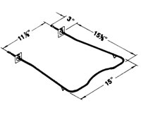 Camco 00731 Oven Bake Element