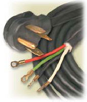 Woods 0768 Four Conductor Power Supply Replacement Cord for Dryers