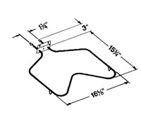 Camco 00701 Oven Bake Element