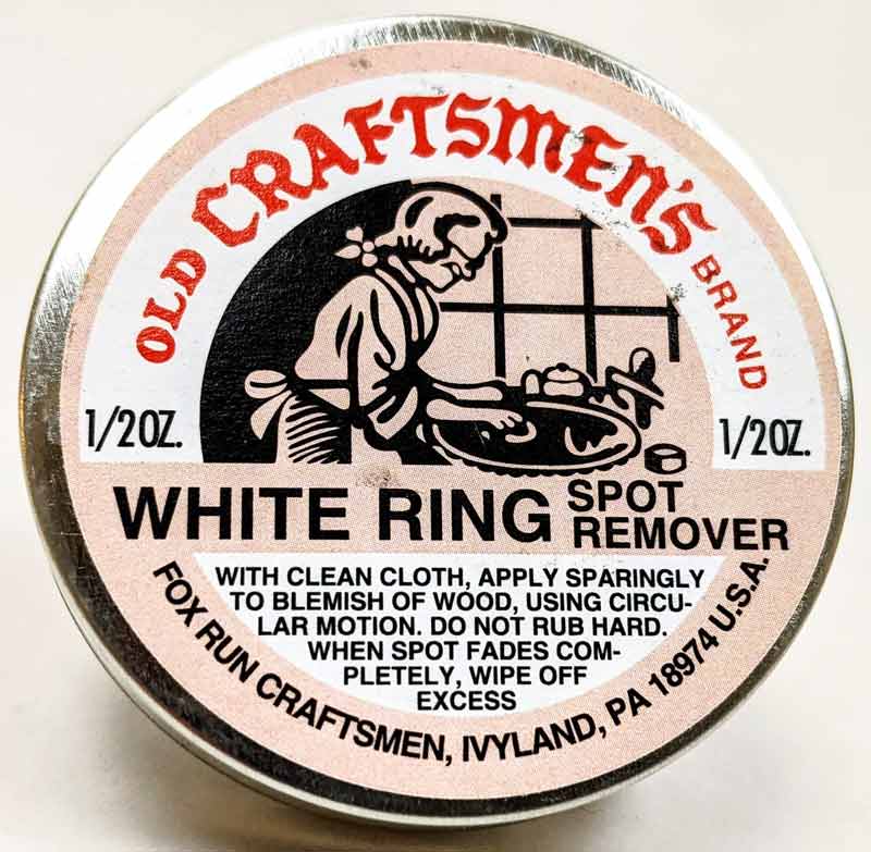 Old Craftsmen's White Ring Spot Remover