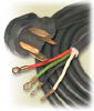 Woods Four Conductor Power Supply Replacement Cord for Dryers