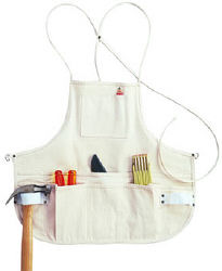 Custom LeatherCraft C10 12 Pocket Canvas Bib Apron