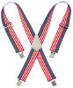 Custom LeatherCraft 110USA USA Print Heavy Duty Elastic Suspenders