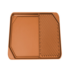 All American Copper Side by Side Griddle-Grill