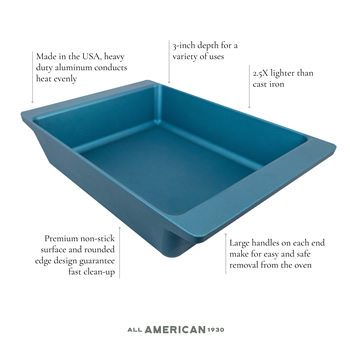 All American Deep Dish Bake Pan