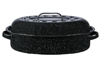 Granite Ware 15 Inch Covered Oval Roaster