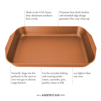 All American Roast and Bake Pan