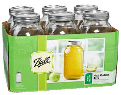 Ball Wide Mouth Palleted Canning Jars