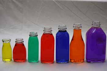 Glass Milk Bottles