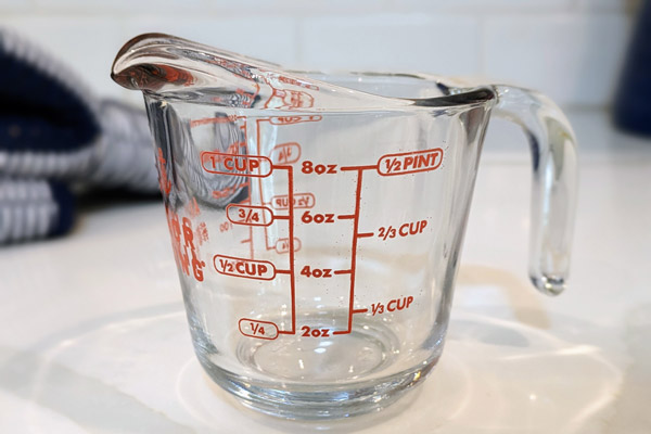 Glass Liquid Measuring Cup