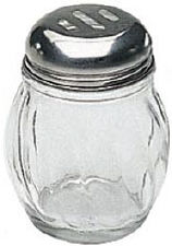 Glass Swirl Shaker - Slotted Top