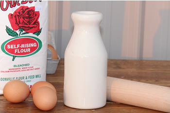 Ceramic Milk Bottle