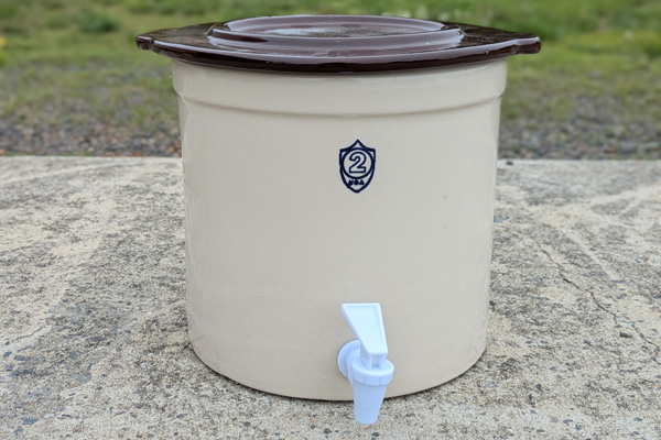 Stoneware Crock Keg