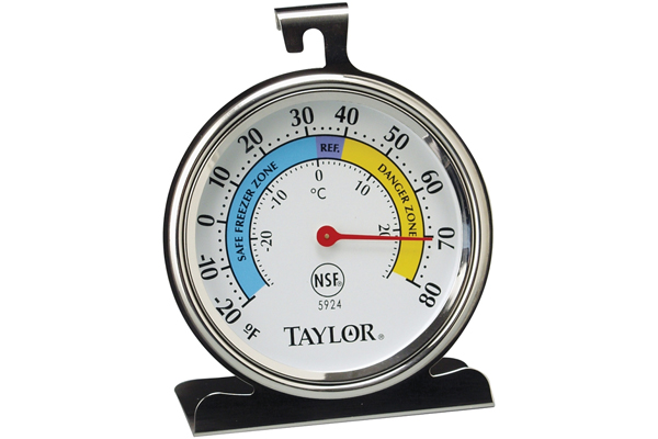 Taylor 5924 Classic Refrigerator Freezer Dial Thermometer