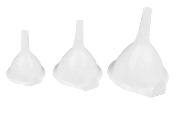 3 Piece Plastic Funnel Set