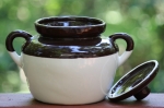 Ohio Stoneware Bean Pot