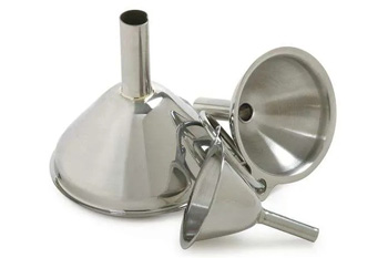 3 Piece Stainless Steel Funnel Set