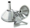 Norpro 252 3pc Stainless Steel Funnel Set