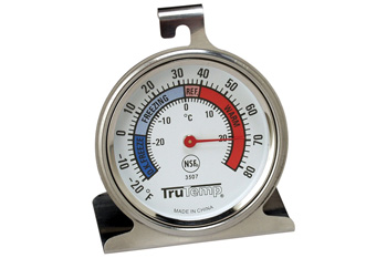 Taylor 3507 Refrigerator-Freezer Dial Thermometer