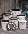 Stoneware Preserving Covers