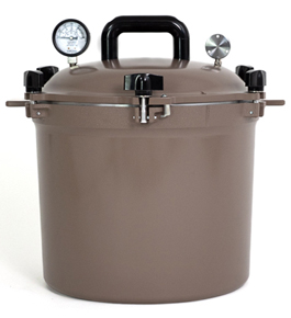 All American Brown Pressure Canner 921BL