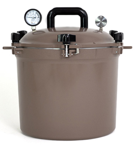 All American Brown Pressure Canner 921BL