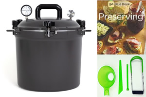 All American Gray Pressure Canner Canning Kit