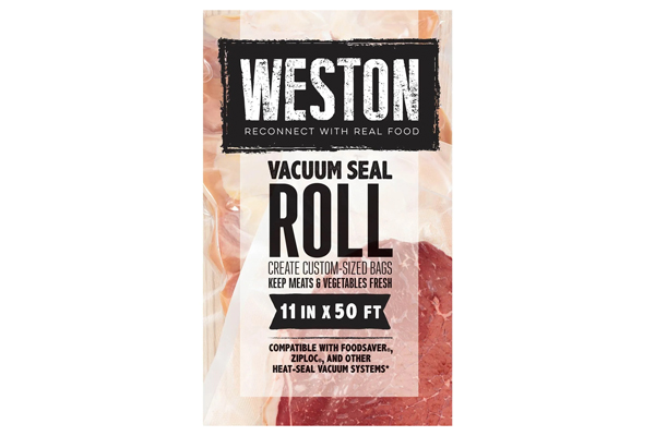 Weston 3Mil 11 Inch X 50 Foot Heat Seal Vacuum Bag Roll