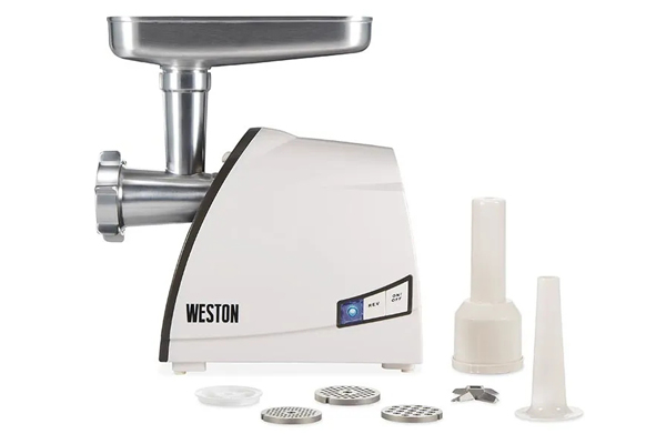 Weston Number 8 Heavy Duty Electric Meat Grinder and Sausage Stuffer