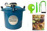 All American Blue Pressure Canner Canning Kit
