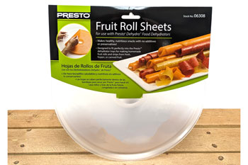 Presto 06308 Dehydrator Fruit Roll Sheets
