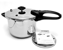 Stainless Steel Presto Pressure Cooker 6 Quart